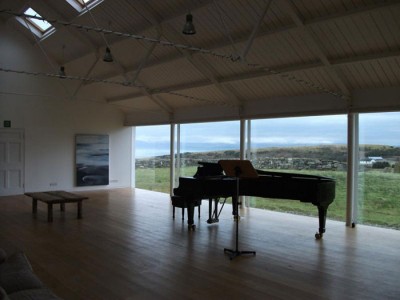 The studio at Crear